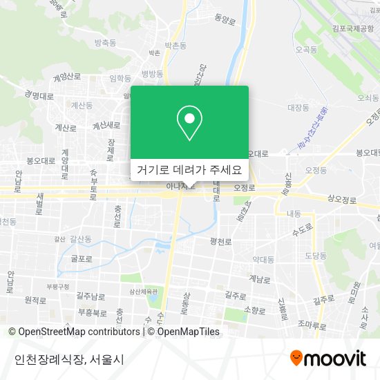 인천장례식장 지도