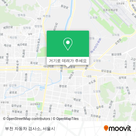 부천 자동차 검사소 지도