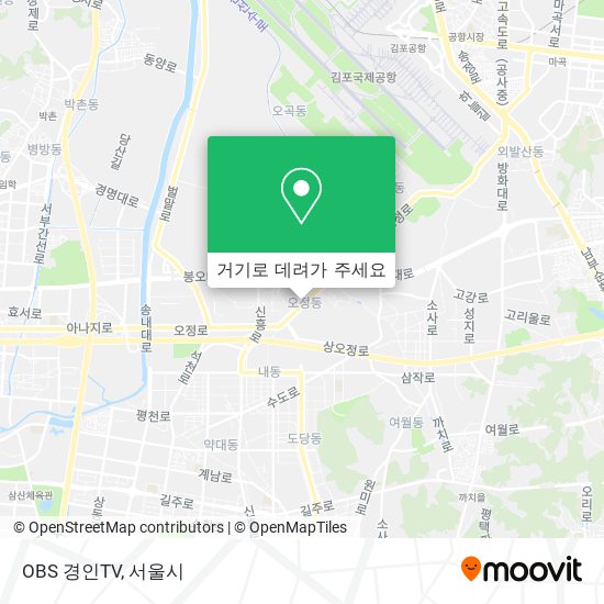 OBS 경인TV 지도