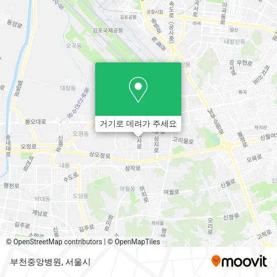 부천중앙병원 지도