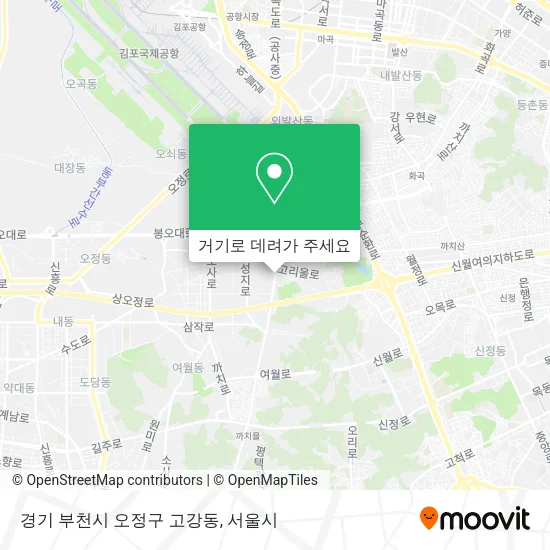 경기 부천시 오정구 고강동 지도