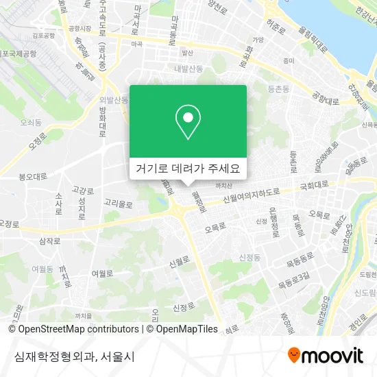 심재학정형외과 지도