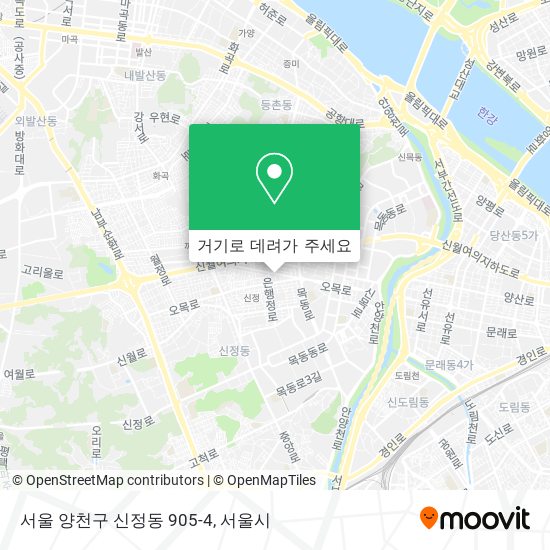 서울 양천구 신정동 905-4 지도