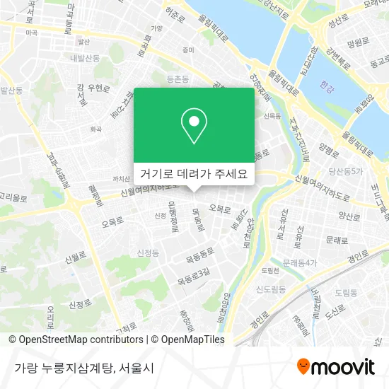 가랑 누룽지삼계탕 지도