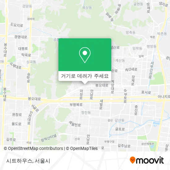 시트하우스 지도