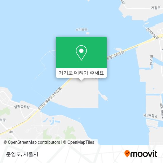 운염도 지도