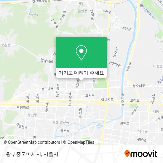 왕부중국마사지 지도