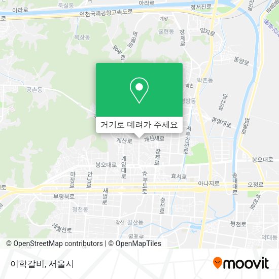 이학갈비 지도