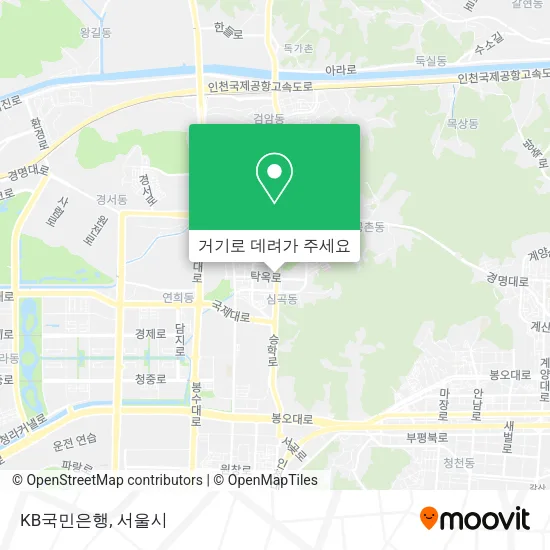 KB국민은행 지도