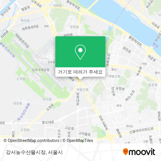 강서농수산물시장 지도