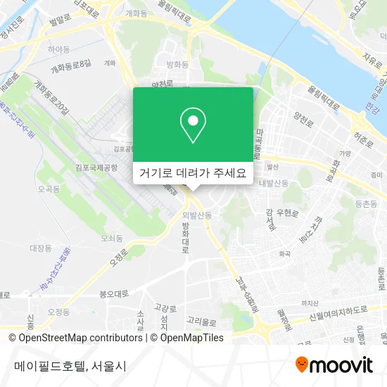 메이필드호텔 지도