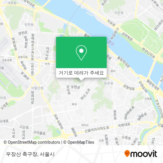 우장산 축구장 지도