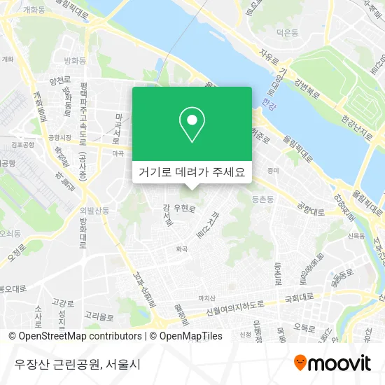 우장산 근린공원 지도