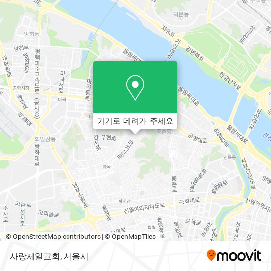 사랑제일교회 지도