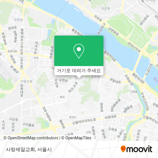 사랑제일교회 지도