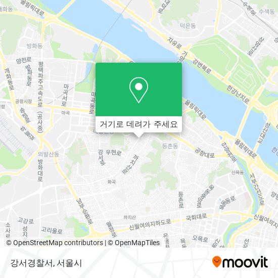 강서경찰서 지도