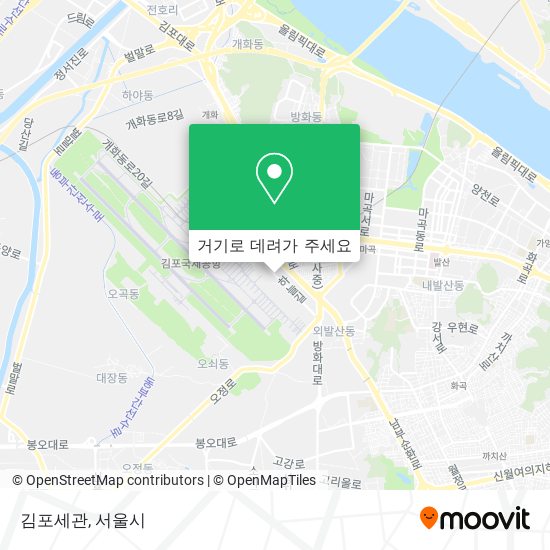 김포세관 지도