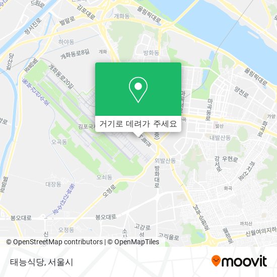 태능식당 지도