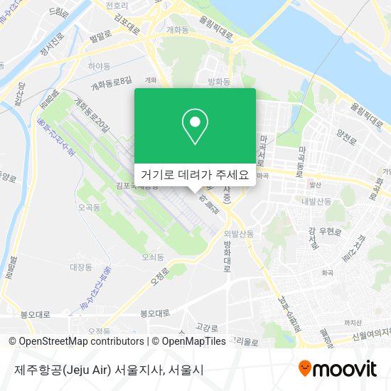 제주항공(Jeju Air) 서울지사 지도