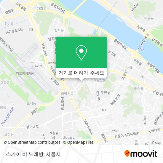 스카이 비 노래방 지도