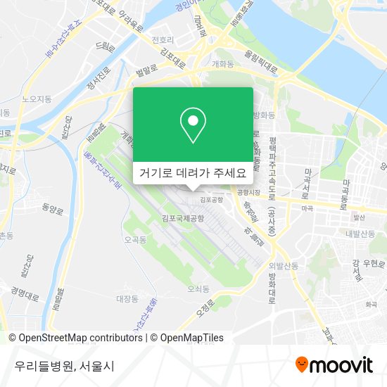 우리들병원 지도