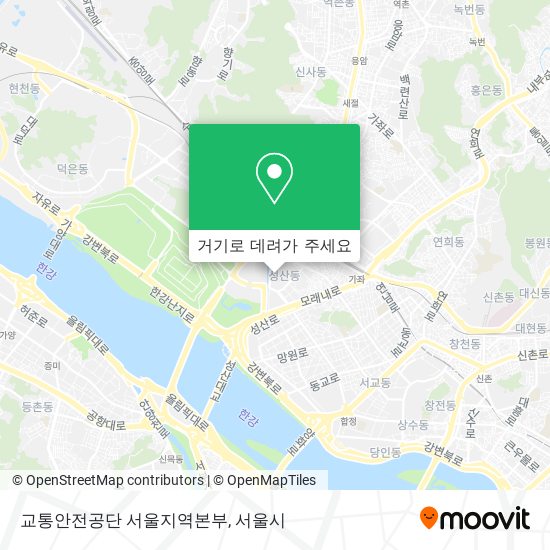 교통안전공단 서울지역본부 지도
