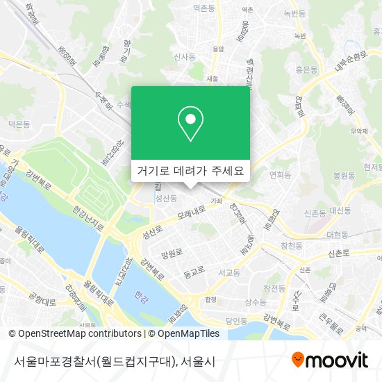 서울마포경찰서(월드컵지구대) 지도