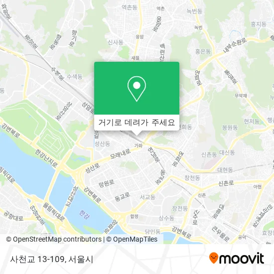 사천교 13-109 지도