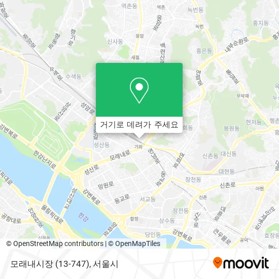 모래내시장 (13-747) 지도