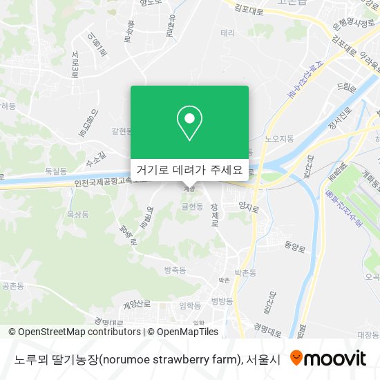 노루뫼 딸기농장(norumoe strawberry farm) 지도