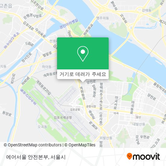 에어서울 안전본부 지도