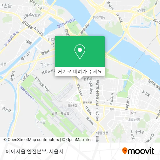 에어서울 안전본부 지도