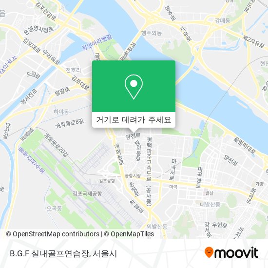 B.G.F 실내골프연습장 지도