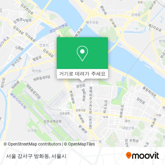서울 강서구 방화동 지도