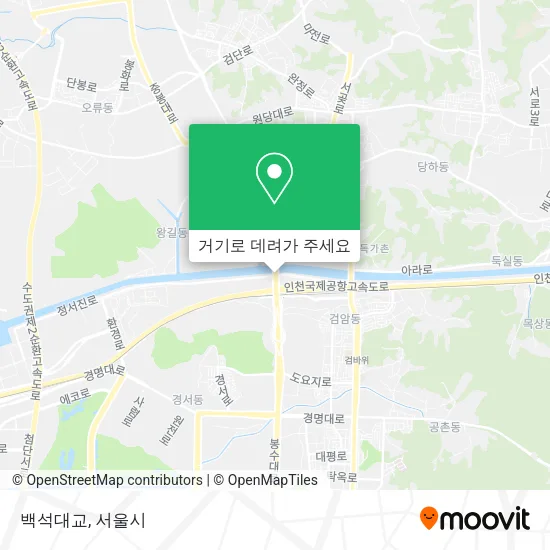 백석대교 지도