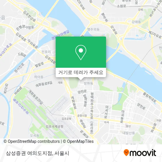 삼성증권 여의도지점 지도