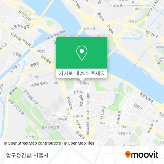 압구정김밥 지도