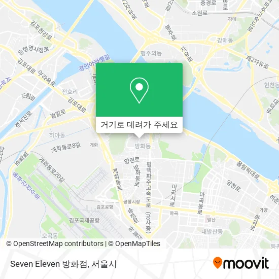 Seven Eleven 방화점 지도