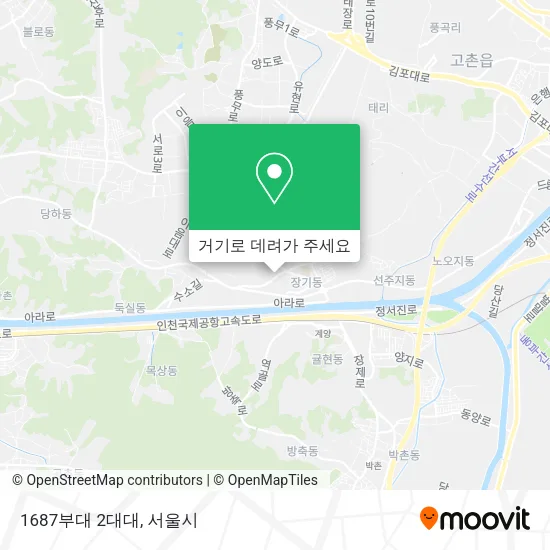 1687부대 2대대 지도
