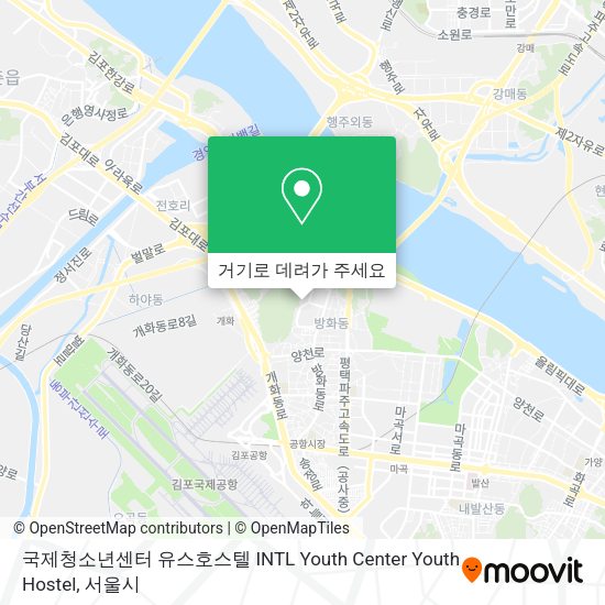 국제청소년센터 유스호스텔 INTL Youth Center Youth Hostel 지도