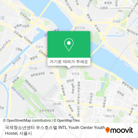 국제청소년센터 유스호스텔 INTL Youth Center Youth Hostel 지도