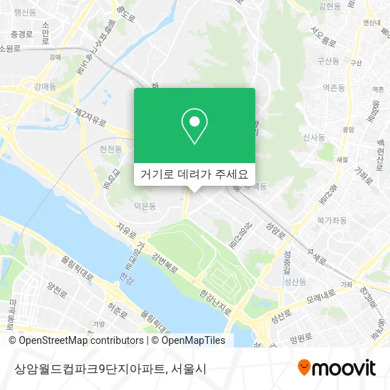 상암월드컵파크9단지아파트 지도