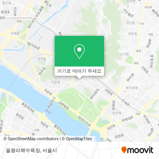 을왕리해수욕장 지도