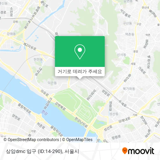 상암dmc 입구 (ID:14-290) 지도