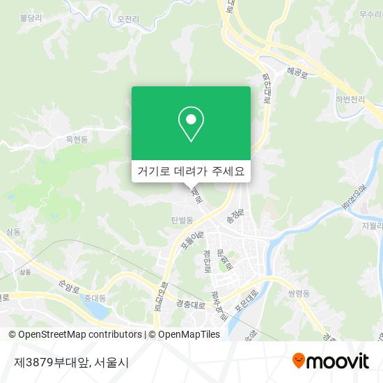 제3879부대앞 지도