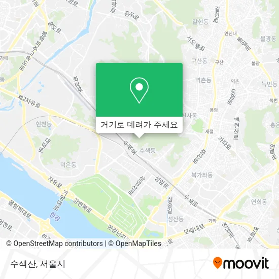 수색산 지도