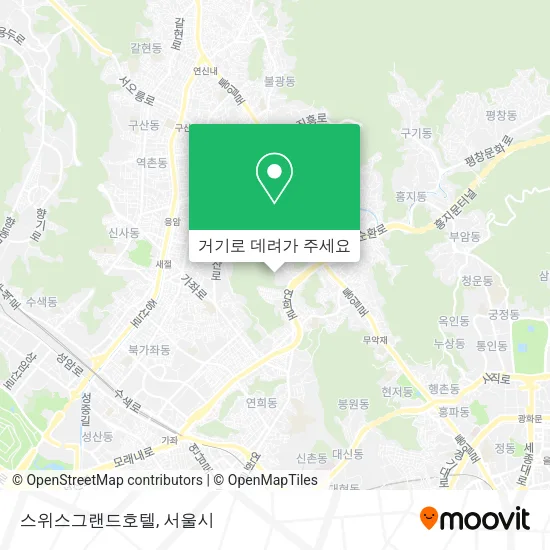 스위스그랜드호텔 지도