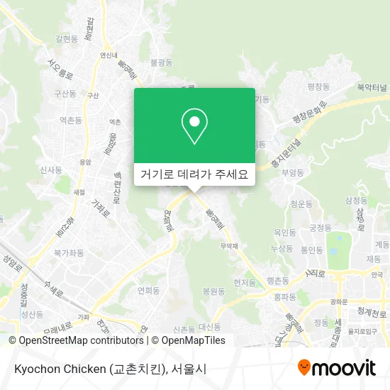 Kyochon Chicken (교촌치킨) 지도