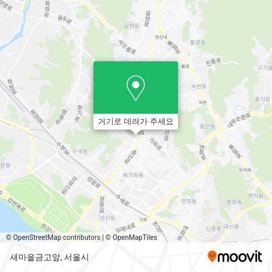 새마을금고앞 지도