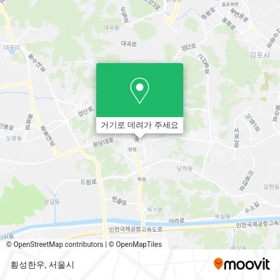 횡성한우 지도